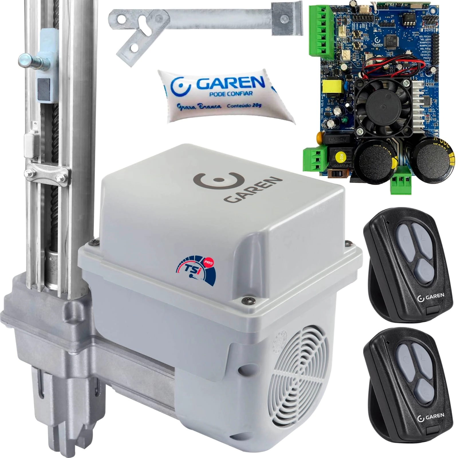 Motor Basculante Fit Turbo Connect 300kg 1/3hp 7s  2Controles